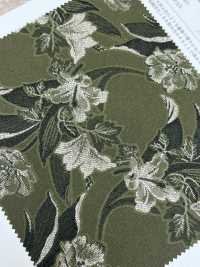 KKF6516-58-D-1 Gobelin-effect Jacquard Floral Print[Textile / Fabric] Uni Textile Sub Photo