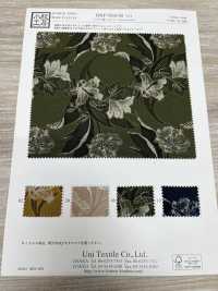 KKF6516-58-D-1 Gobelin-effect Jacquard Floral Print[Textile / Fabric] Uni Textile Sub Photo