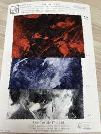 KKP1021-D-33-83 Stretch Satin Jacquard Multicolor Print Floral Pattern[Textile / Fabric] Uni Textile Sub Photo