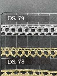 DS79 Lame Lace 8mm[Ribbon Tape Cord] Daisada Sub Photo