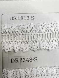 DS1813-S Stretch Lace Frill Lace Ladder Lace 23mm Daisada Sub Photo