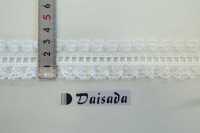 DS2173-S Stretch Lace Frill Lace Ladder Lace 32mm Daisada Sub Photo