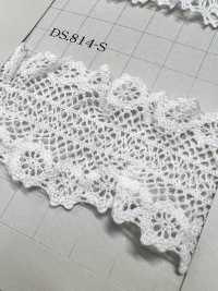 DS814-S Stretch Lace Frilled Lace 40mm Daisada Sub Photo