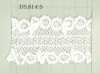 DS814-S Stretch Lace Frilled Lace 40mm