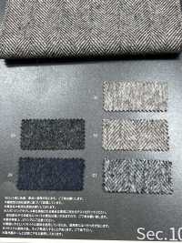 1015290 1/10 RE:NEWOOL® Beaver Herringbone[Textile / Fabric] Takisada Nagoya Sub Photo