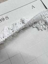 DS2689-S Elastic Band Frill Lace, Stretch Lace Width 19mm Daisada Sub Photo