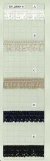 DS2689-S Elastic Band Frilled Lace Stretch Lace Width 19mm