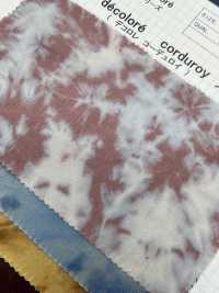 DCL448 21W Mijinkoru Ten Decolore (Mura Bleach)[Textile / Fabric] Kumoi Beauty (Chubu Velveteen Corduroy) Sub Photo