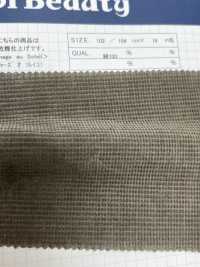 DEL350 Dobby Caramel Corduroy De La Barge (Sun-dried)[Textile / Fabric] Kumoi Beauty (Chubu Velveteen Corduroy) Sub Photo