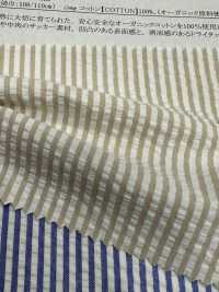 14383 Cordot Organics® Seersucker Stripes[Textile / Fabric] SUNWELL Sub Photo