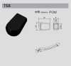 TS8 NIFCO Cord End Inner Dimensions Width 8.2mm For Flat Cord