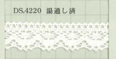 DS4220 Torchon Lace Width 21mm Pre-washed
