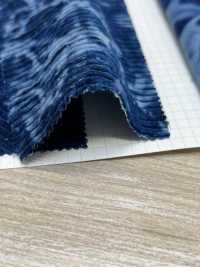 DCL658-ID Decolore 6W Corduroy Indigo Dyeing[Textile / Fabric] Kumoi Beauty (Chubu Velveteen Corduroy) Sub Photo