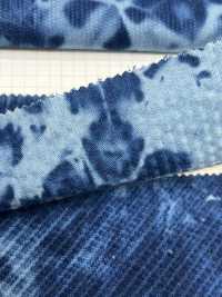 DCL658-ID Decolore 6W Corduroy Indigo Dyeing[Textile / Fabric] Kumoi Beauty (Chubu Velveteen Corduroy) Sub Photo