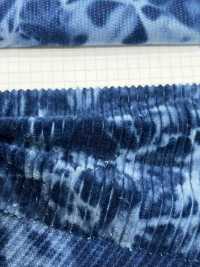 DCL658-ID Decolore 6W Corduroy Indigo Dyeing[Textile / Fabric] Kumoi Beauty (Chubu Velveteen Corduroy) Sub Photo