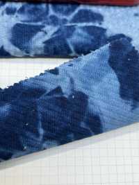 DCL338-ID Decolore Dobby Byers Squall Corduroy Indigo Dyed[Textile / Fabric] Kumoi Beauty (Chubu Velveteen Corduroy) Sub Photo
