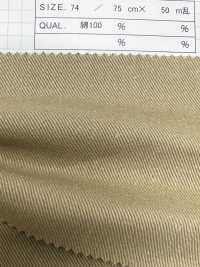 TN1010 Yarn Dyed Shuttle Muraserubitchi Chino Drill(3/1)[Textile / Fabric] Kumoi Beauty (Chubu Velveteen Corduroy) Sub Photo