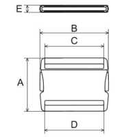 NS-S Side Release Buckle[Buckles And Ring] NIFCO Sub Photo