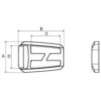 TK1520 Chest Buckle[Buckles And Ring] NIFCO Sub Photo