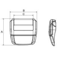 OLL20 Tape Adjuster 20MM[Buckles And Ring] NIFCO Sub Photo