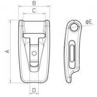 LU10 Cord Adjuster[Buckles And Ring] NIFCO Sub Photo