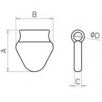 CS33 Cord End[Buckles And Ring] NIFCO Sub Photo