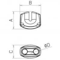 CSU25 Cord End[Buckles And Ring] NIFCO Sub Photo