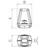 CSF7 Cord End[Buckles And Ring] NIFCO Sub Photo