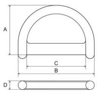 ND D Ring[Buckles And Ring] NIFCO Sub Photo