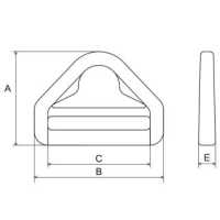 BD D Ring[Buckles And Ring] NIFCO Sub Photo