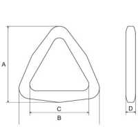 TR Triangle Ring[Buckles And Ring] NIFCO Sub Photo