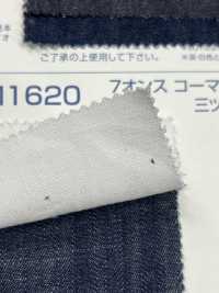 KM1620 7 Oz Denim Three-twill Weave (2/1)[Textile / Fabric] Kumoi Beauty (Chubu Velveteen Corduroy) Sub Photo