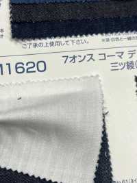 KM1620 7 Oz Denim Three-twill Weave (2/1)[Textile / Fabric] Kumoi Beauty (Chubu Velveteen Corduroy) Sub Photo