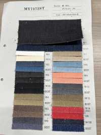 MY7373ST 12oz Stretch Color Denim[Textile / Fabric] Yoshiwa Textile Sub Photo