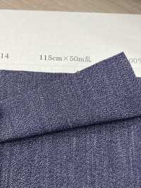 2414B Old-fashioned Shuttle Loom Twisted Heather Chambray[Textile / Fabric] Yoshiwa Textile Sub Photo
