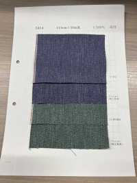 2414B Old-fashioned Shuttle Loom Twisted Heather Chambray[Textile / Fabric] Yoshiwa Textile Sub Photo