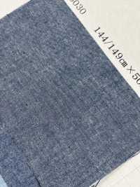 FC3030-B Indigo 30/1 Color Chambray B[Textile / Fabric] Yoshiwa Textile Sub Photo