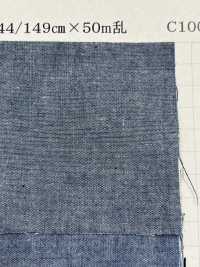 FC3030-B Indigo 30/1 Color Chambray B[Textile / Fabric] Yoshiwa Textile Sub Photo