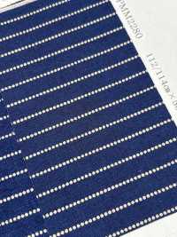 PMM2280-dotstripe Chambray Discharge Print Dot Stripe[Textile / Fabric] Yoshiwa Textile Sub Photo