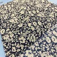 P2280-floretA Chambray Discharge Print Small Flower A[Textile / Fabric] Yoshiwa Textiles Sub Photo
