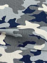 P2280-1133-woodland Chambray Discharge Print Woodland[Textile / Fabric] Yoshiwa Textile Sub Photo