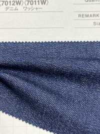 7011W 12 Oz Navy With Color Denim Washer[Textile / Fabric] Yoshiwa Textile Sub Photo