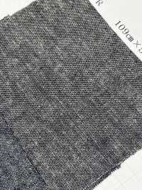 L1571R Cotton Linen Indigo Dungaree[Textile / Fabric] Yoshiwa Textiles Sub Photo