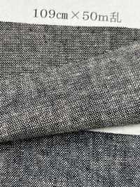 L1571R Cotton Linen Indigo Dungaree[Textile / Fabric] Yoshiwa Textiles Sub Photo