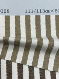 1028 Hickory Stripe Thick[Textile / Fabric] Yoshiwa Textile Sub Photo