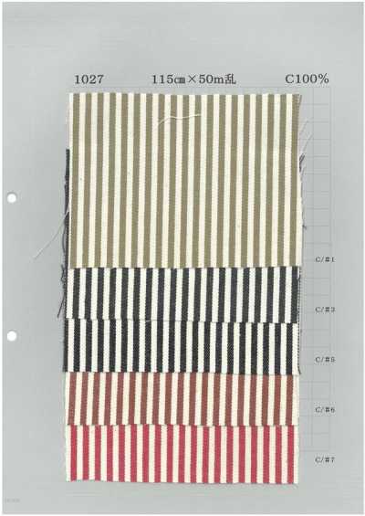 1027 Hickory Stripe 7oz