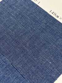 22280-1 Indigo Pin Check[Textile / Fabric] Yoshiwa Textiles Sub Photo