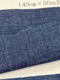 22280-1 Indigo Pin Check[Textile / Fabric] Yoshiwa Textiles Sub Photo