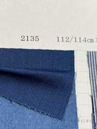 2135 Indigo Check Stripe[Textile / Fabric] Yoshiwa Textile Sub Photo