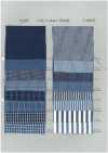 2135 Indigo Check Stripe